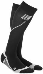CEP - Sosete lungi compresie alergare pentru femei Women 2.0 running socks - negru gri (WP45V3)