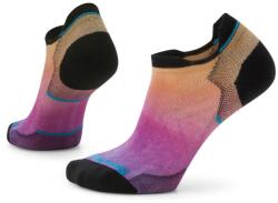 Smartwool - sosete sport femei Run Ombre Print Zero Cushion Low Ankle socks - mov roz negru (SW0016708231)