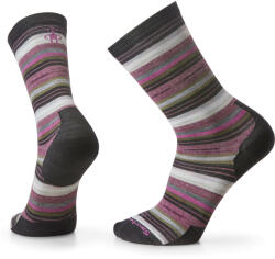 Smartwool - sosete sport Everyday Margarita Crew Zero Cushion socks - dungi multicolore gri mov negru (SW002091001)