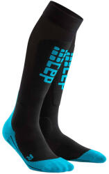 CEP - sosete de compresie ski pentru barbati Ski Ultralight Socks - negru albastru (WP5792)