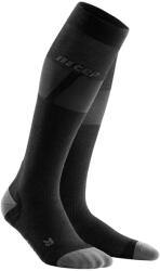CEP - sosete ski ultrausoare pentru barbati Ski Ultralight Socks - negru gri inchis (WP35G7)