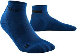 CEP - sosete compresie scurte barbati The Run Socks Low Cut - albastru negru (WP3A3R)