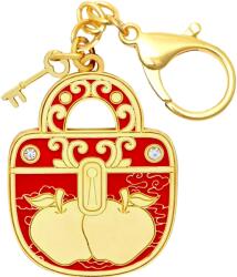  Breloc Lacătele Armoniei, remediu feng shui de impacare, metal calitate