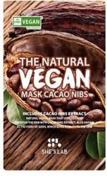 SHE'S LAB Веган маска за лице с какаови зърна SHE'S LAB THE NATURAL VEGAN MASK CACAO NIBS 20 ml