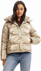 Desigual rövid kabát női, bézs, téli - bézs M