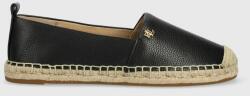 Lauren Ralph Lauren bőr espadrilles Cameryn IV fekete, 802905304001, 802891447001 - fekete Női 36