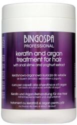 BingoSpa Masca de păr cu ulei de argan și keratina - BingoSpa Professional Keratin And Argan Treatment For Hair 1000 g