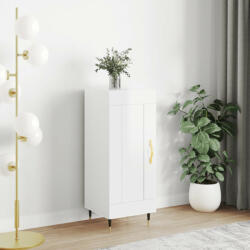 vidaXL magasfényű fehér szerelt fa tálalószekrény 34, 5 x 34 x 90 cm (830422)