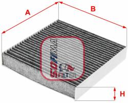 SOFIMA Filtru, aer habitaclu SOFIMA S 4248 CA - piesa-auto