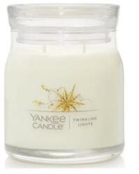 Yankee Candle Lumânare parfumată în borcan Twinkling Lights, 2 fitile - Yankee Candle Singnature 368 g