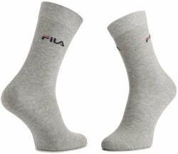 Fila 3 pár uniszex hosszú szárú zokni F9630 Szürke (F9630)