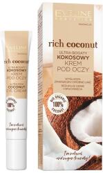 Eveline Cosmetics Cremă cu extract de cocos pentru zona ochilor - Eveline Cosmetics Rich Coconut Eye Cream 20 ml Crema antirid contur ochi