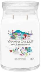 Yankee Candle Lumânare parfumată în borcan Magical Bright Lights, 2 fitile - Yankee Candle Singnature 567 g