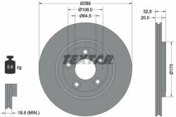 TEXTAR Disc frana TEXTAR 92099100 (92099100)