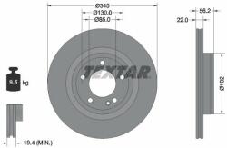 TEXTAR Disc frana TEXTAR PRO+ 92345705 (92345705)