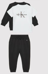 Calvin Klein Jeans Póló, blúz és nadrág szett Monogram Starter IN0IN00011 Fekete Regular Fit (Monogram Starter IN0IN00011)