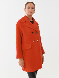 PINKO Gyapjú kabát Effetto 101747 Y7DY Piros Regular Fit (Effetto 101747 Y7DY)