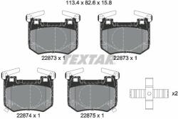 TEXTAR set placute frana, frana disc TEXTAR Q+ 2287301 (2287301)