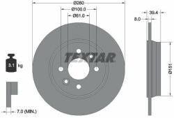 TEXTAR Disc frana TEXTAR PRO 92347603 (92347603)
