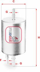 SOFIMA filtru combustibil SOFIMA S 1831 B (S 1831 B) - automobilus