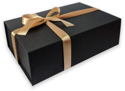 NiceToGiveYou Fekete ajándékdoboz, díszdoboz - 33 x 22 x 10 cm