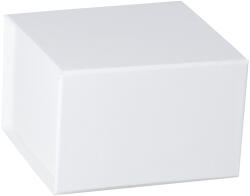Fehér ajándékdoboz, díszdoboz - 10 x 10 x 7 cm