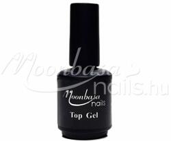 MoonbasaNails Matt Leoldható Fedő zselé 14ml #04 Fixálásmentes átlátszó
