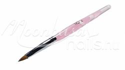 MoonbasaNails Porcelán hegyes ecset NO2 P001-2 Rózsaszín