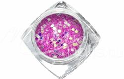MoonbasaNails Flitterpor 5ml FP007 Rózsaszín