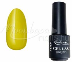 Moonbasanails 3step géllakk 4ml #107 Világító sárga