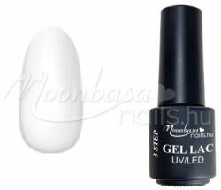 Moonbasanails 3step géllakk 4ml #001 Fehér
