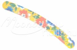 Moonbasanails Mintás banán reszelő 100/180 Nagy, színes virágok #120-3