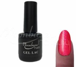 Moonbasanails Géllakk 6ml #184 Csillámos neon magenta