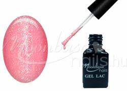 Moonbasanails One step géllakk 5ml Extrán csillámos világosrózsaszín #184