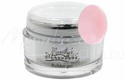 MoonbasaNails Építő zselé - Elastic hard 50g #061 Habosrózsaszín