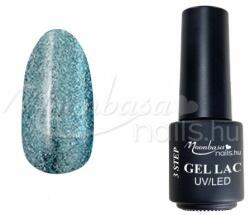 Moonbasanails 3step géllakk 4ml #216 Csillámos óceánkék