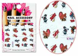 MoonbasaNails Akril hatású matrica BLE-0578 Tom és Jerry