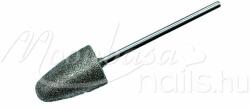MoonbasaNails Karbid fej műköröm csiszoláshoz #012-C Ezüst kúpos