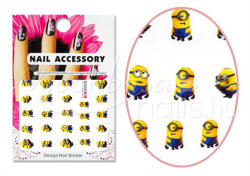 MoonbasaNails Akril hatású matrica BLE-1855 Minyonok