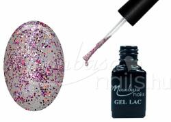 Moonbasanails One step géllakk 5ml #252 Rózsaszín csillámvarázs
