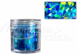 MoonbasaNails Transzferfólia #40 Türkiz csillámvarázs