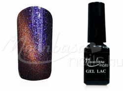 Moonbasanails Tiger eye géllakk 5ml #839 ametisztlila