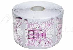 MoonbasaNails Műköröm sablon 500 db #020 Lila pillangó