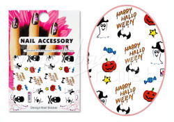 MoonbasaNails Akril hatású matrica BLE-0917 happy halloween
