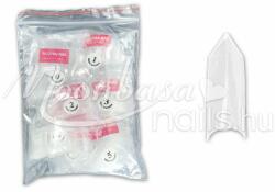 MoonbasaNails Műköröm Nail tip csomag 500db #008-C Edge - átlátszó