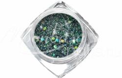 MoonbasaNails Flitterpor 5ml FP034 Sötét zöld