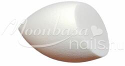 MoonbasaNails Csepp alakú kozmetikai szivacs #311-W Fehér
