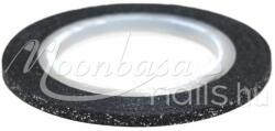 MoonbasaNails 3D matt díszítő csík #109 Fekete
