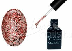 Moonbasanails One step géllakk 5ml #258 Rozsdavörös fedőcsillámpor