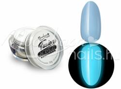 MoonbasaNails Fusion Acrylgel Luminous tégelyes 30g #024 Kék